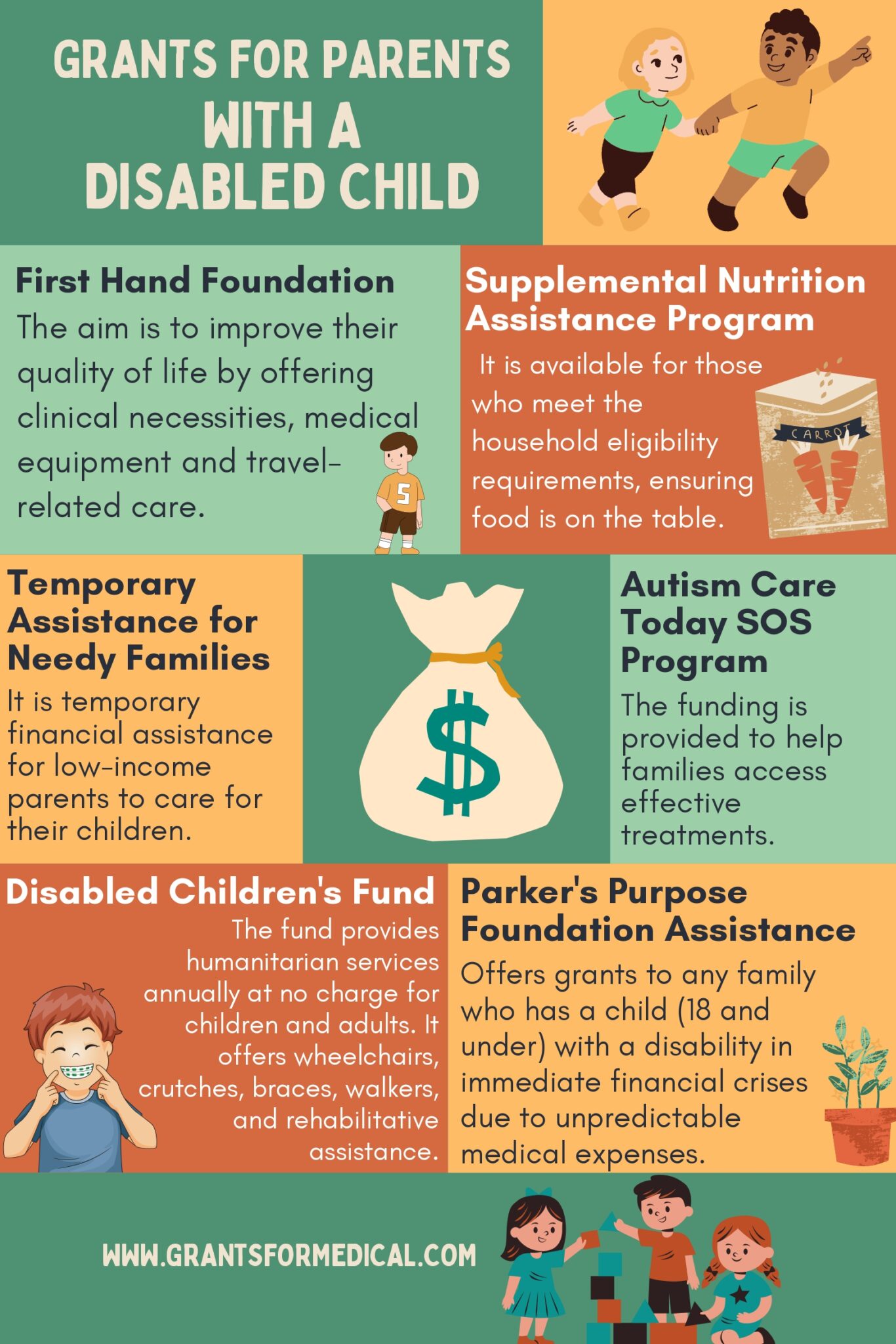 11 Grants for Parents with a Disabled Child