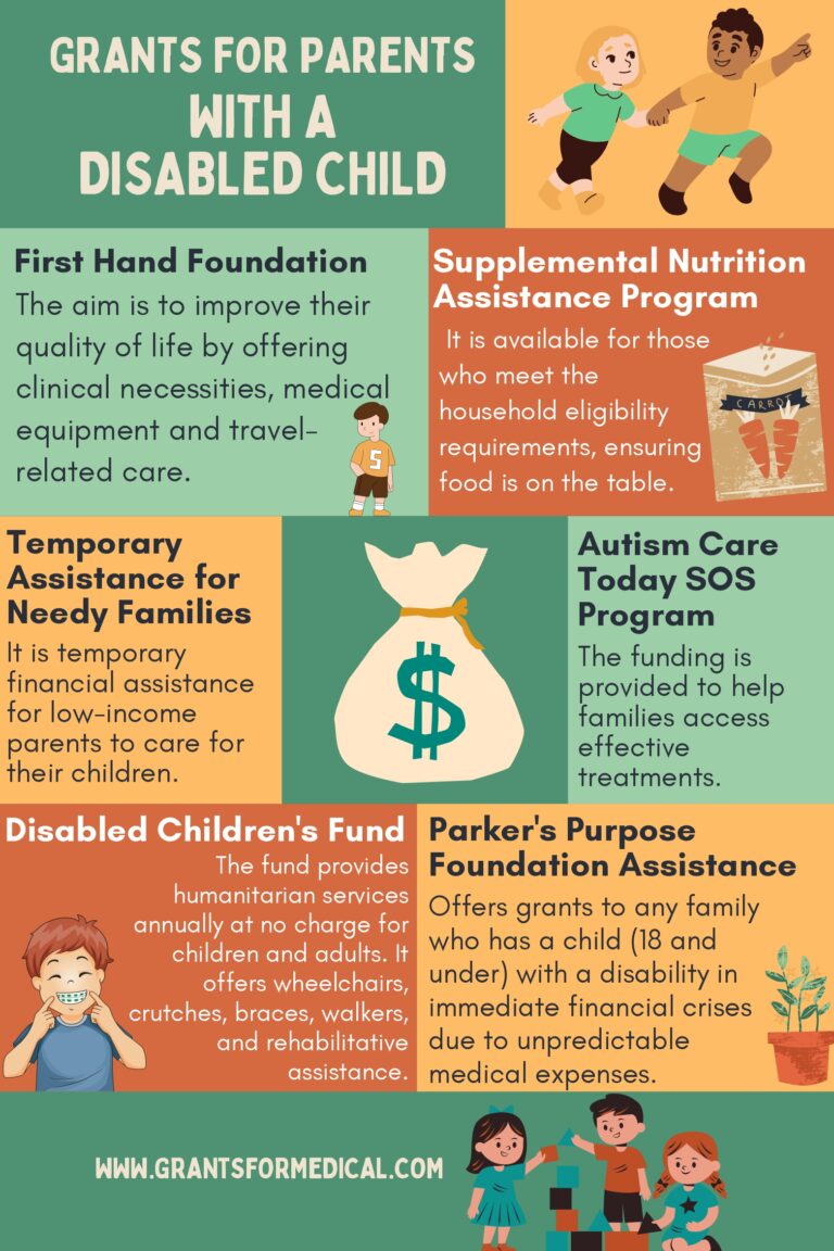 11 Grants for Parents with a Disabled Child