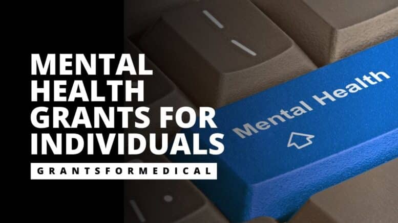 Mental Health Grants for Individuals
