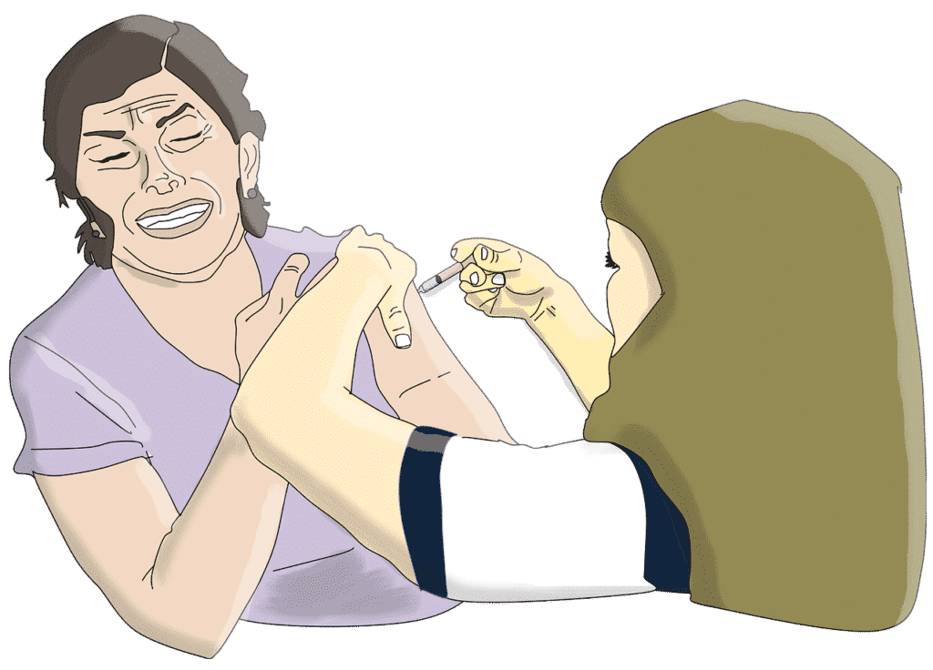 How to Deal with Needle Phobic Patients