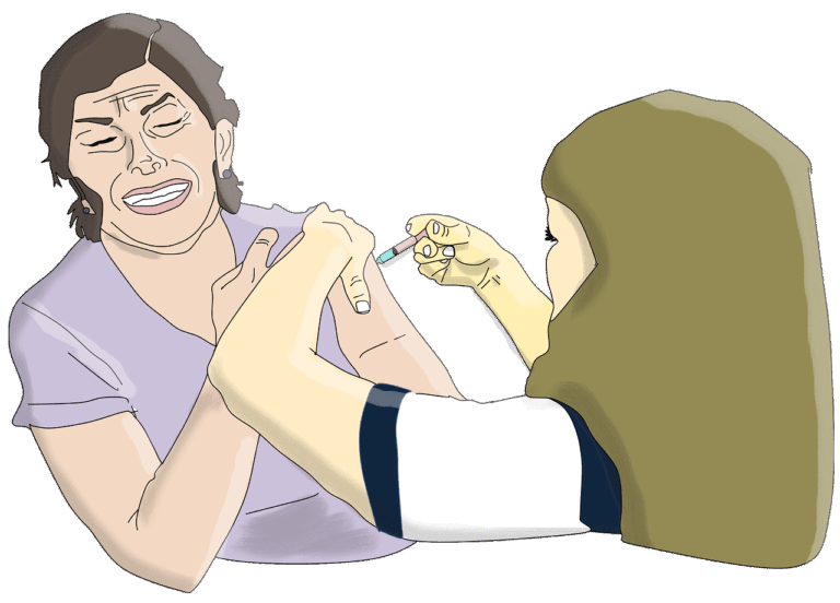How to Deal with Needle Phobic Patients