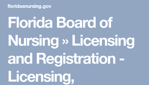 Florida Board of Nursing