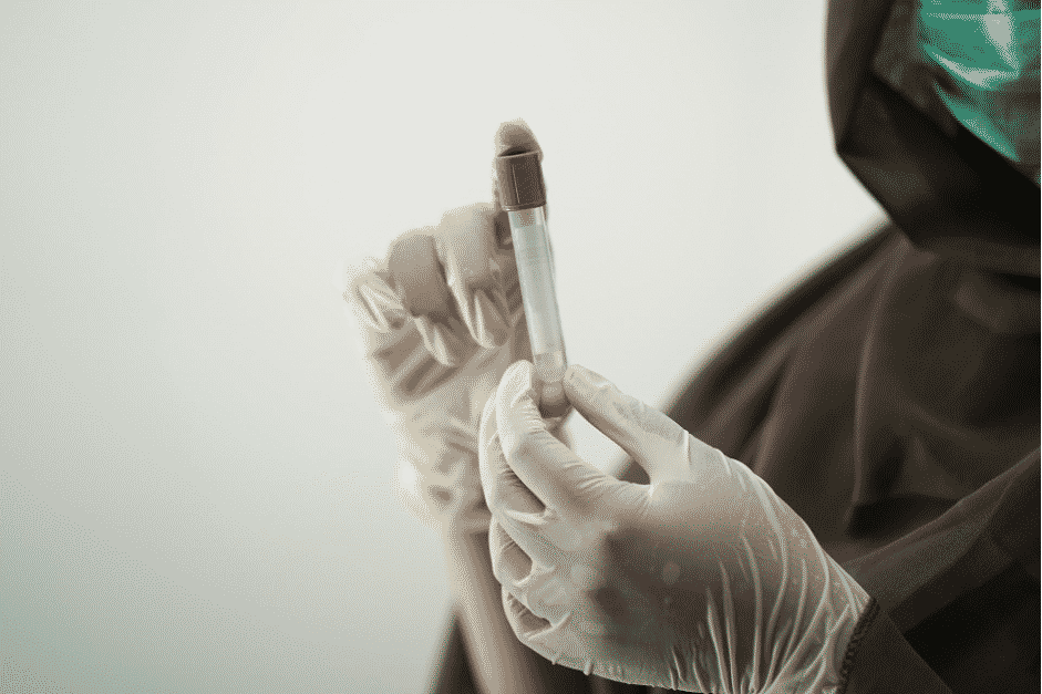 Gender Blood Test at Doctors office