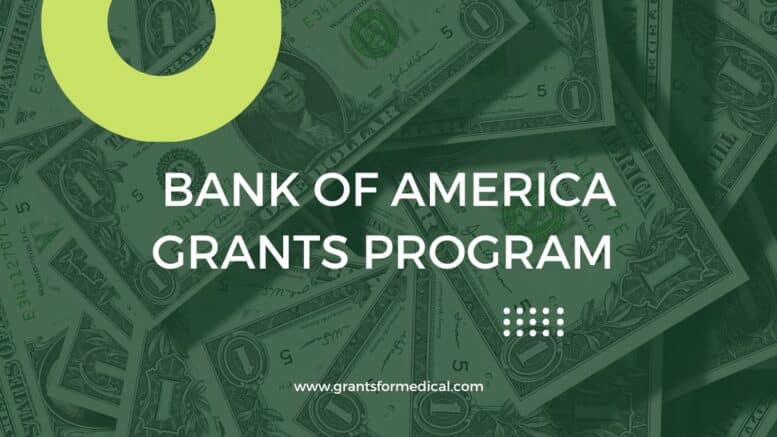 Bank of America Grants Program