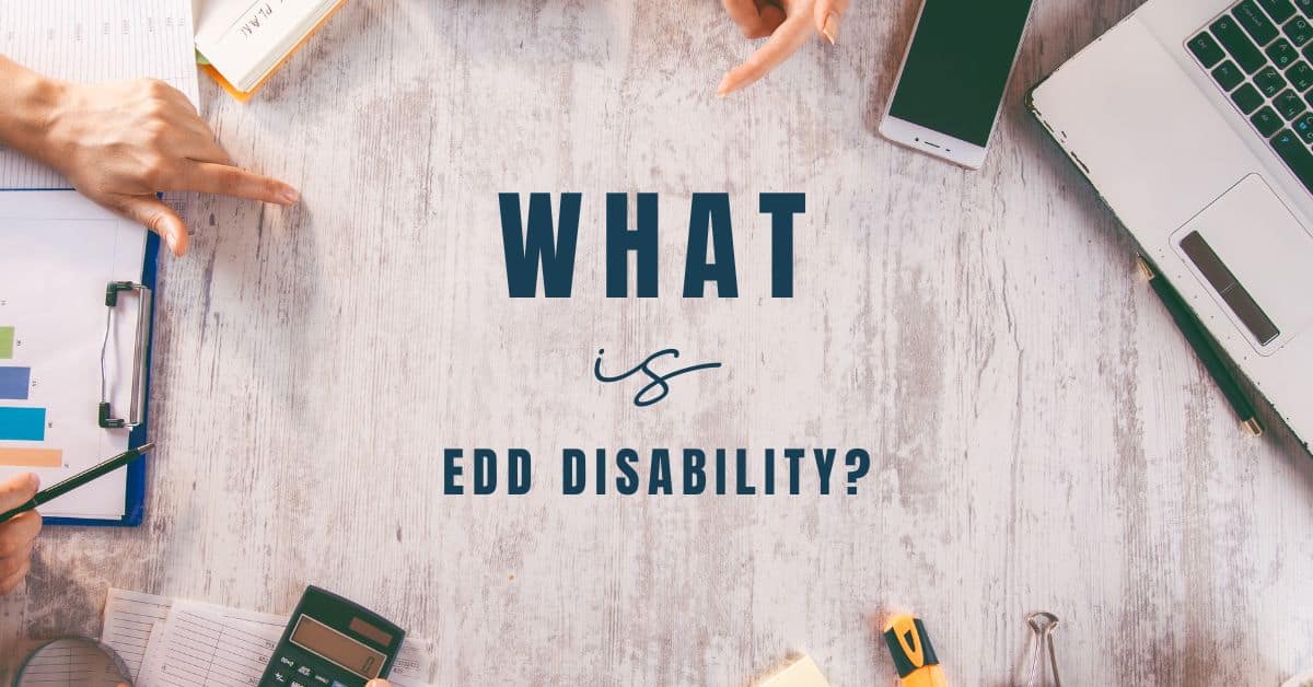 EDD Disability Employment Development Department of CA