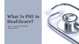 What Is PHI in Healthcare