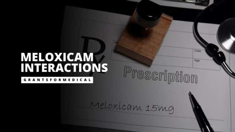 Meloxicam Interactions