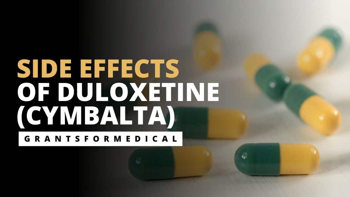 Side Effects Of Duloxetine