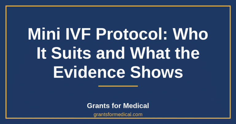 Mini IVF Protocol: Who It Suits and What the Evidence Shows