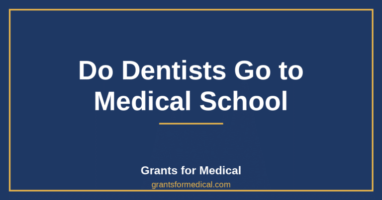 Do Dentists Go to Medical School