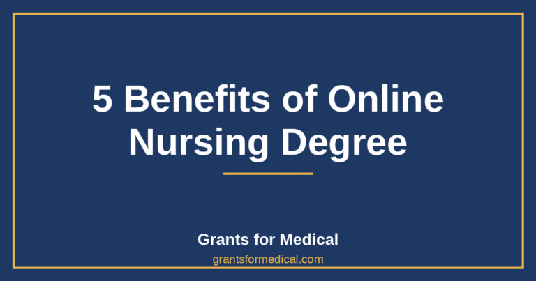 5 Benefits of Online Nursing Degree