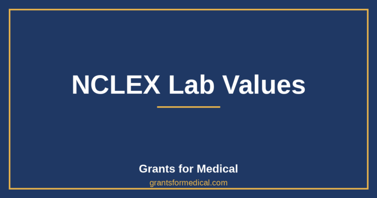 NCLEX Lab Values
