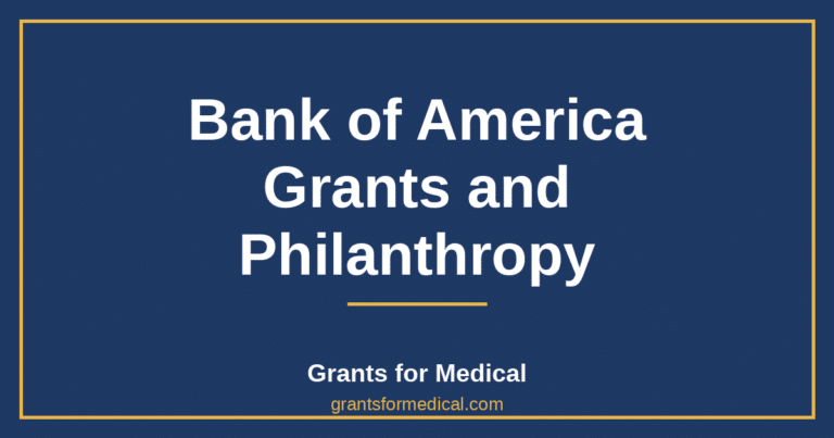 Bank of America Grants and Philanthropy