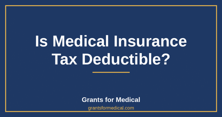 Is Medical Insurance Tax Deductible?