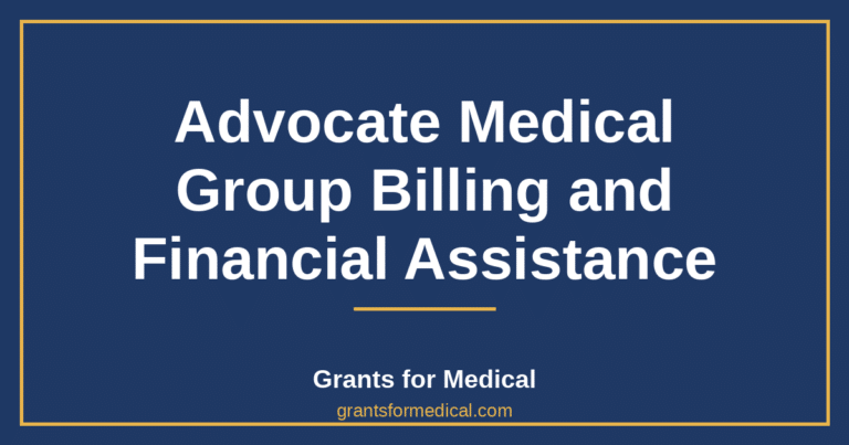 Advocate Medical Group Billing and Financial Assistance