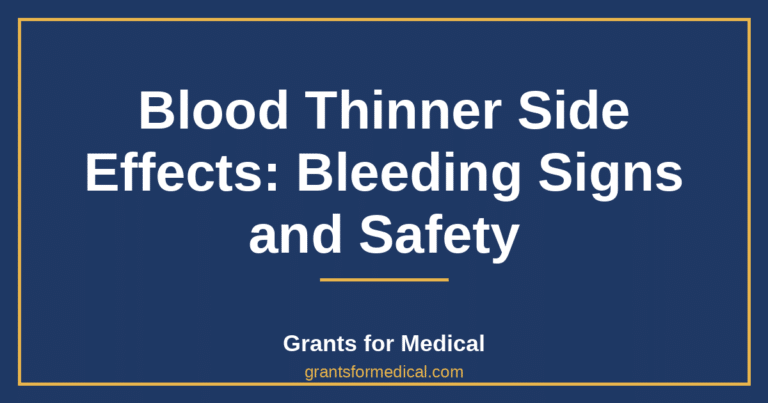 Blood Thinner Side Effects: Bleeding Signs and Safety