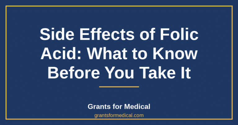 Side Effects of Folic Acid: What to Know Before You Take It