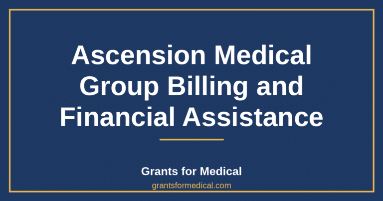 Ascension Medical Group Billing and Financial Assistance