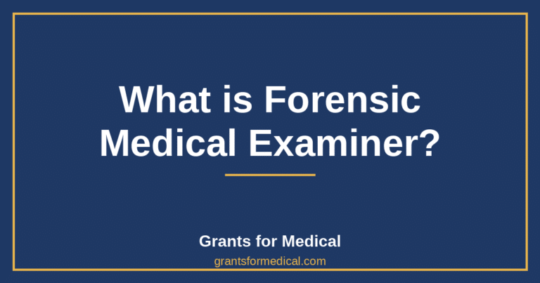 What is Forensic Medical Examiner?