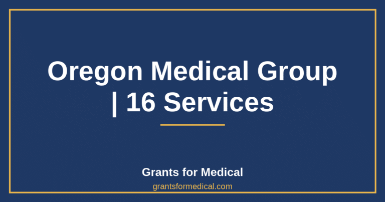 Oregon Medical Group | 16 Services