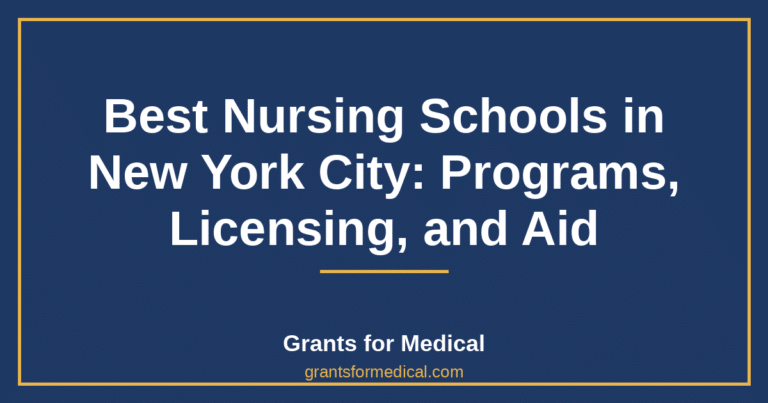 Best Nursing Schools in New York City: Programs, Licensing, and Aid