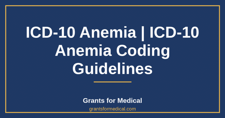 ICD-10 Anemia | ICD-10 Anemia Coding Guidelines