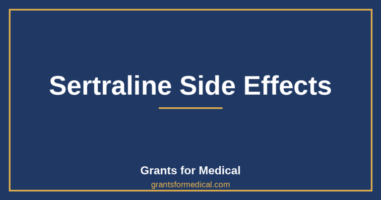 Sertraline Side Effects