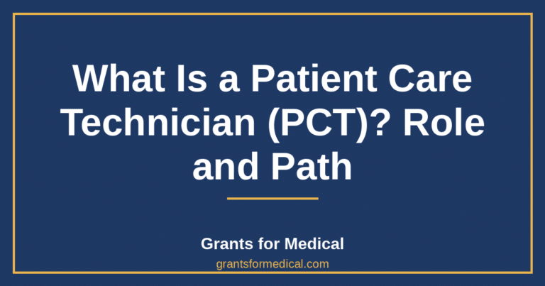 What Is a Patient Care Technician (PCT)? Role and Path