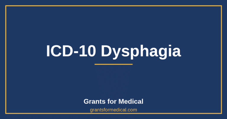 ICD-10 Dysphagia