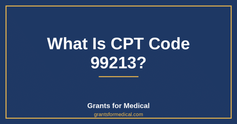 What Is CPT Code 99213?