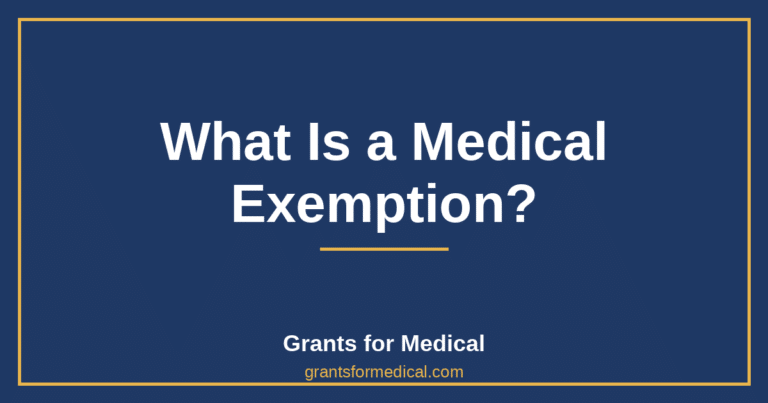 What Is a Medical Exemption?