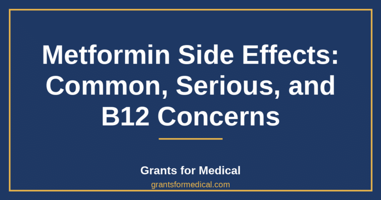 Metformin Side Effects: Common, Serious, and B12 Concerns
