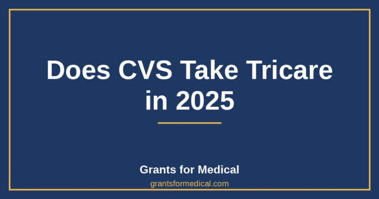 Does CVS Take Tricare in 2025