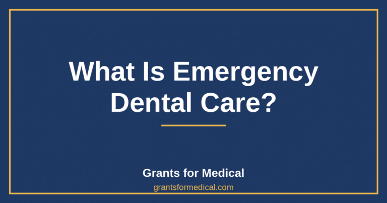 What Is Emergency Dental Care?