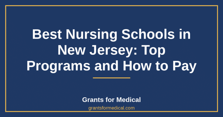 Best Nursing Schools in New Jersey: Top Programs and How to Pay