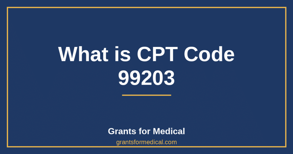 What is CPT Code 99203