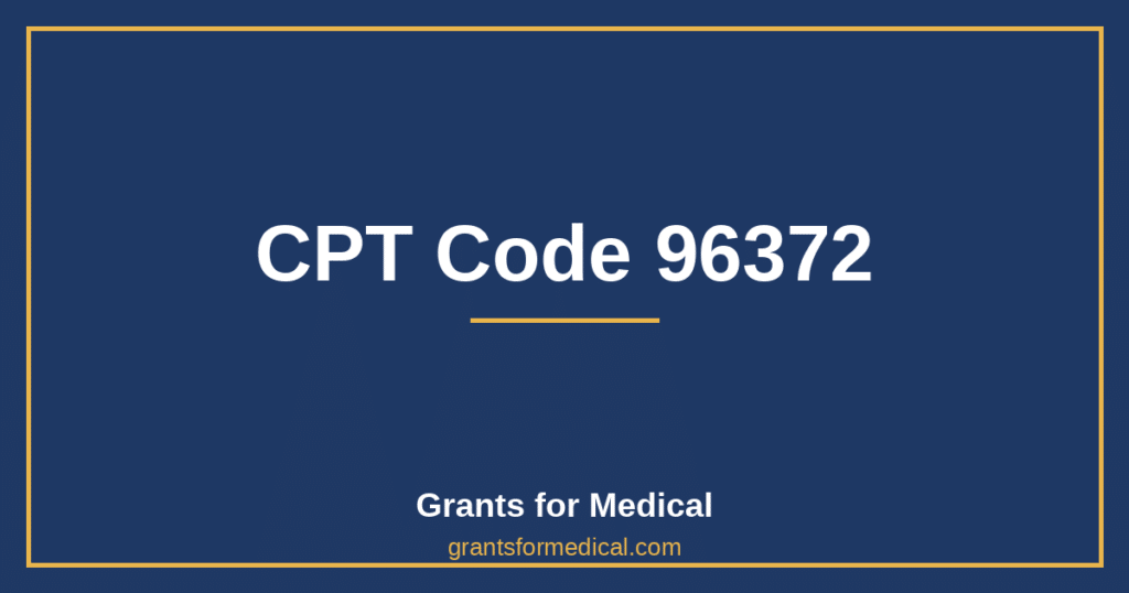 CPT Code 96372